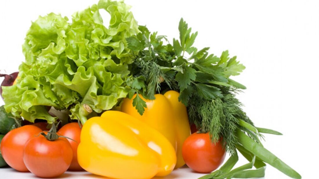légumes pendant le traitement de la prostatite